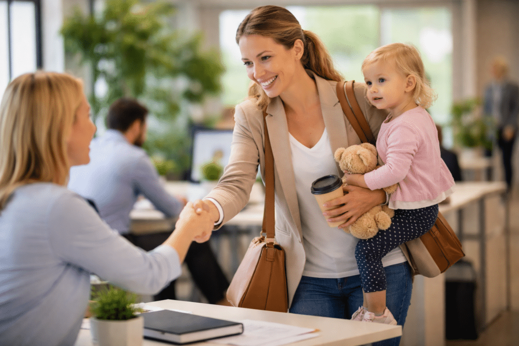Szülési szabadság utáni visszatérés a munkába